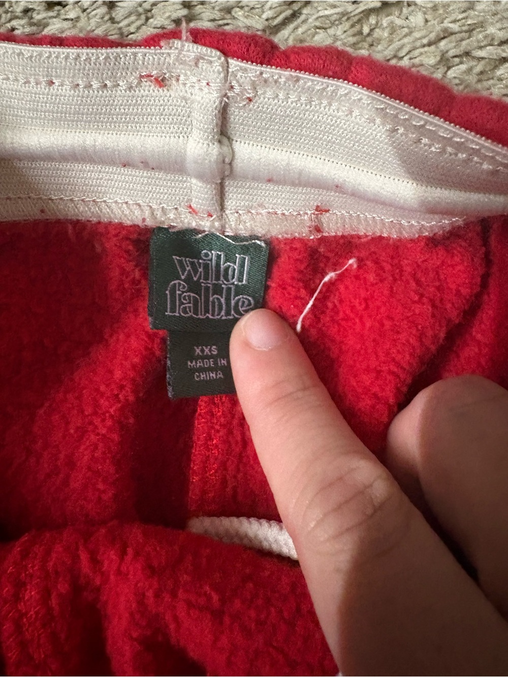 wild fable Red Fleece Sweatpants